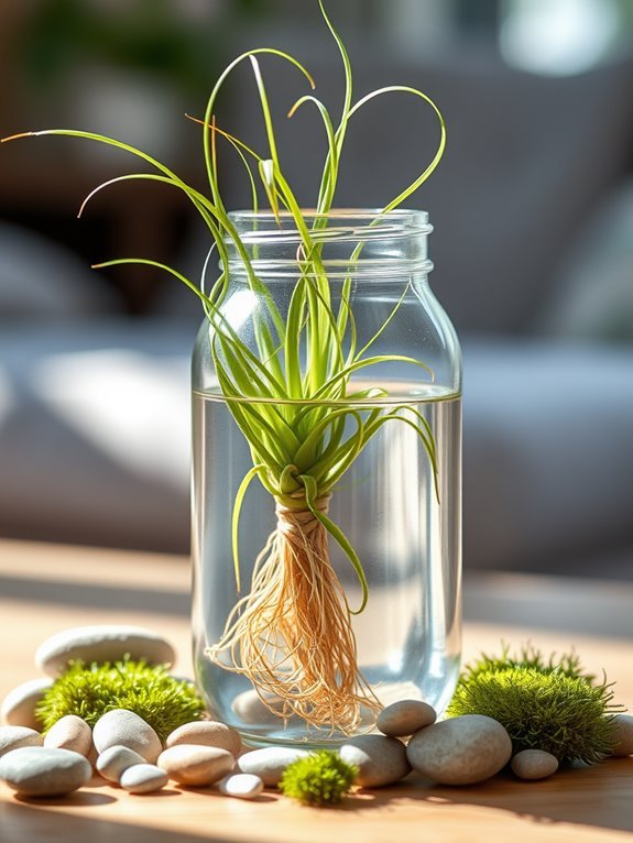 air plant glass display