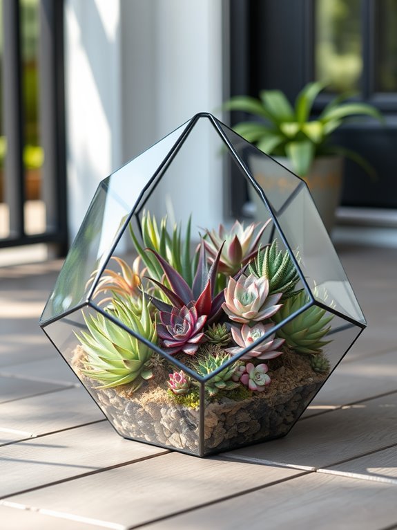air plants and succulents