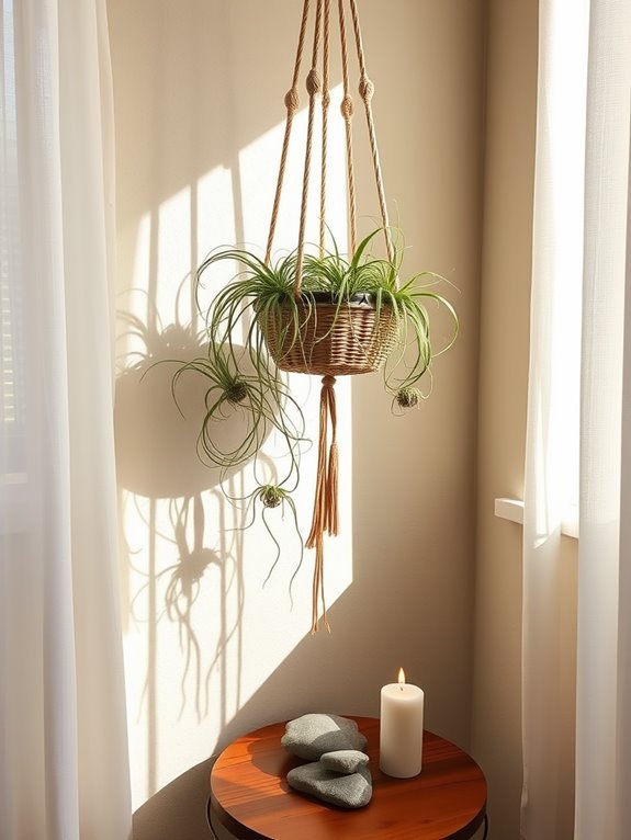 air plants for easy greenery