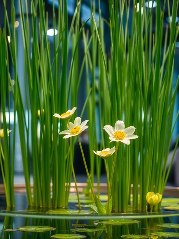 aquatic flowering plant species