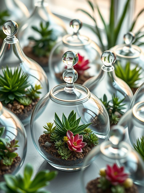 aquatic plant ecosystem container