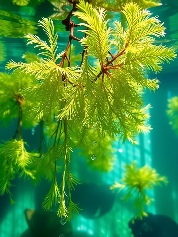 aquatic plant species coontail