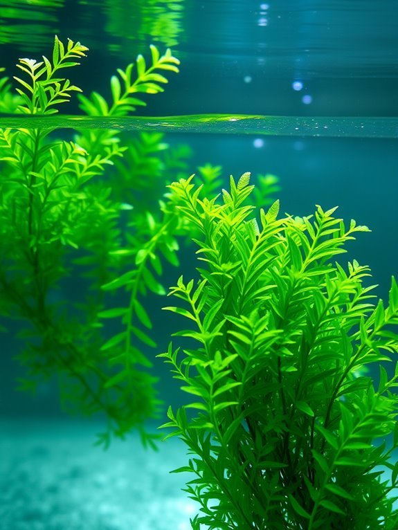 aquatic plant species elodea