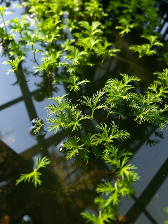 aquatic plant species hornwort