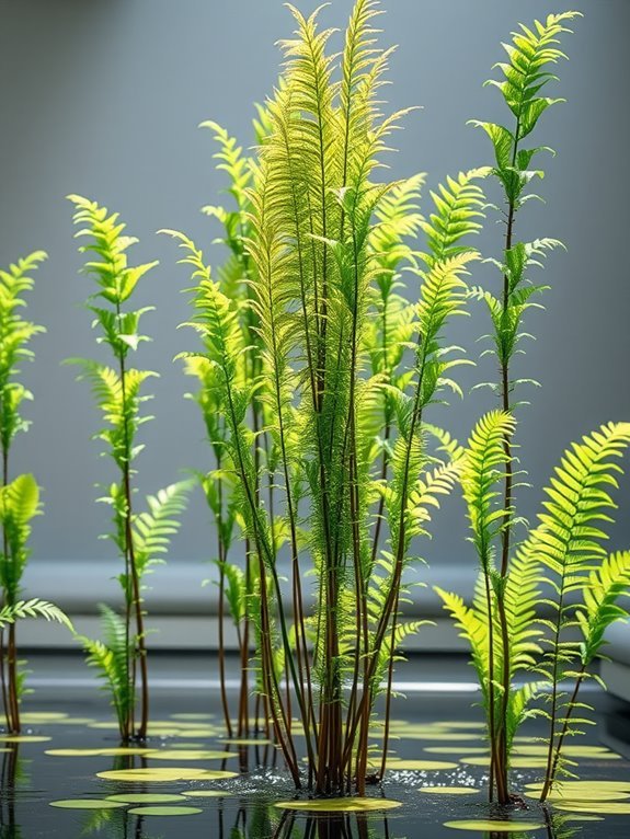 aquatic plant with fronds
