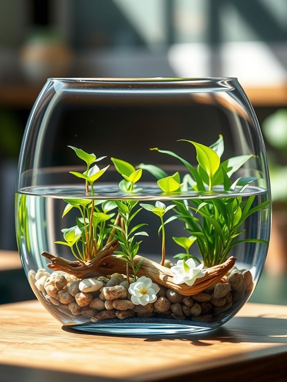 aquatic planter for desktops