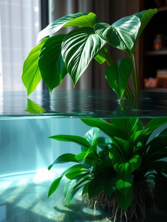 aquatic plants water hyacinth anubias