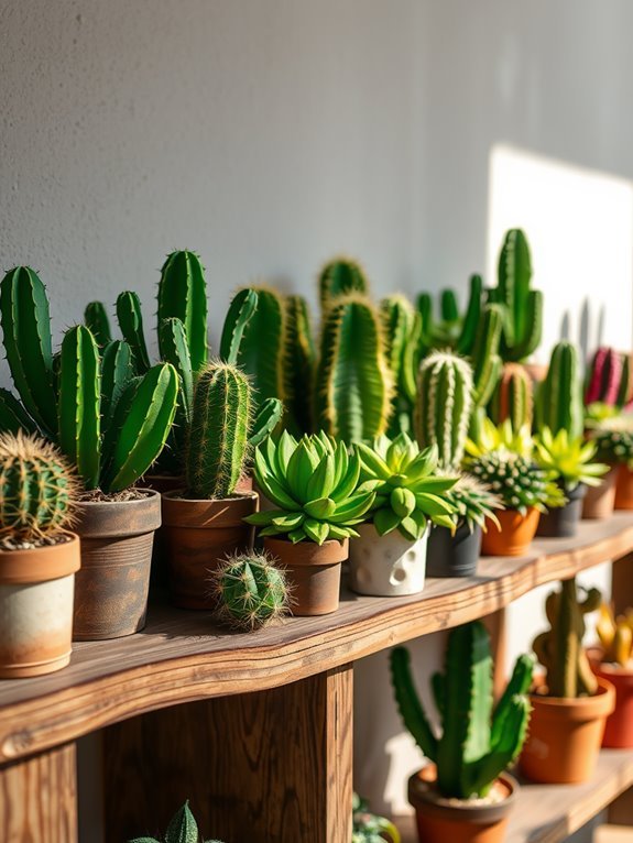 artificial cactus plant decor