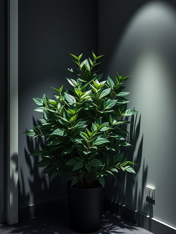 artificial chinese evergreen plant