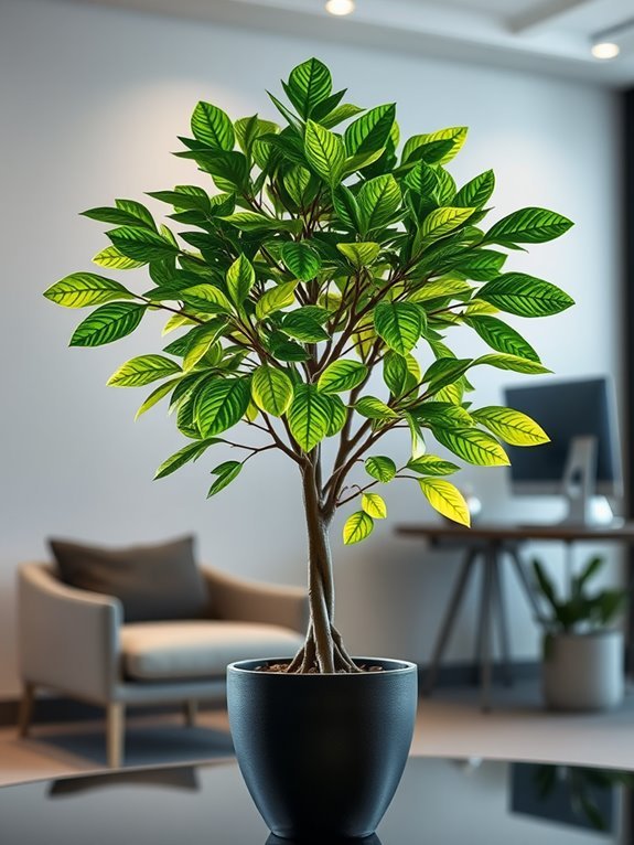 artificial decorative money plant