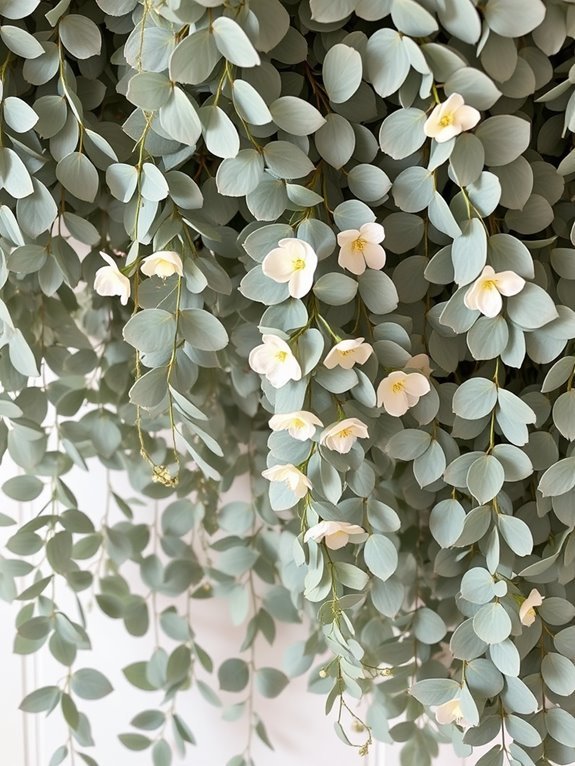 artificial eucalyptus plant decoration