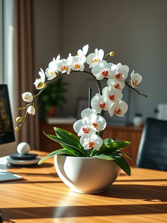 artificial flower table decor