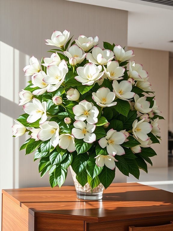 artificial flowering dogwood plant