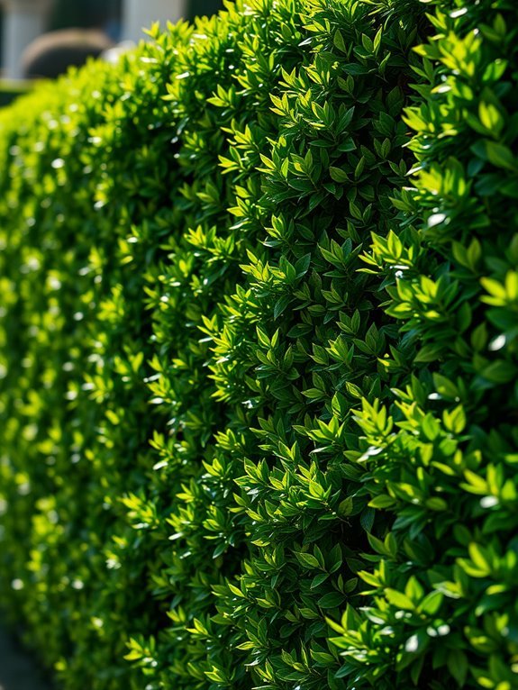 artificial hedge panel design