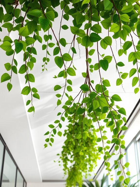 artificial indoor plant decor