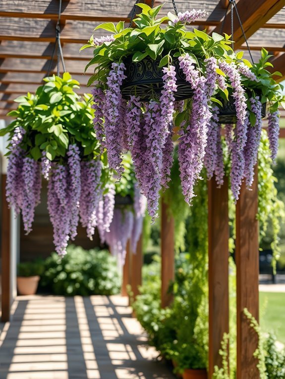 artificial lavender decorative plant