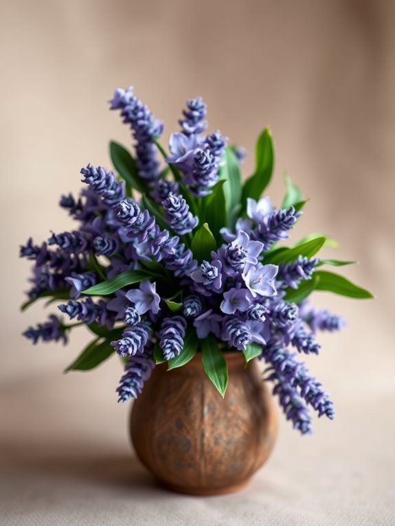 artificial lavender flower bundle