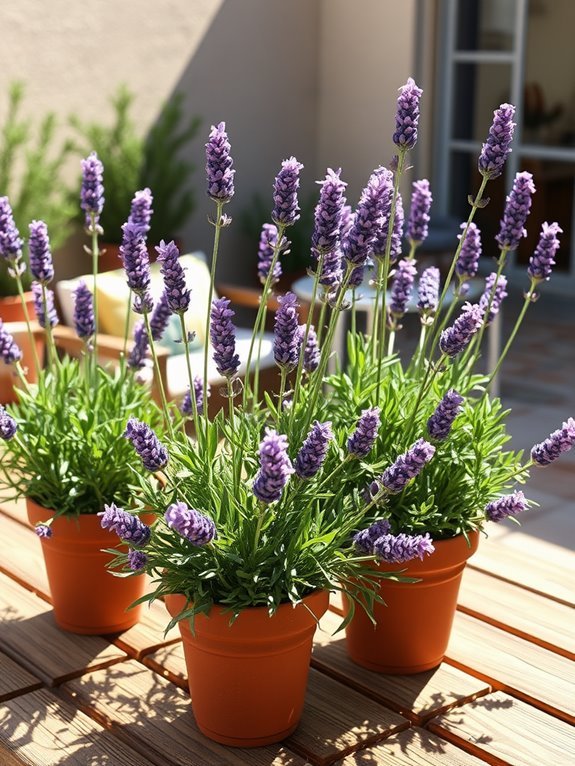 artificial lavender scented decor