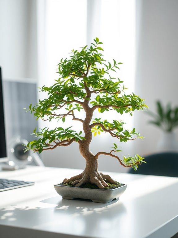 artificial miniature tree decoration