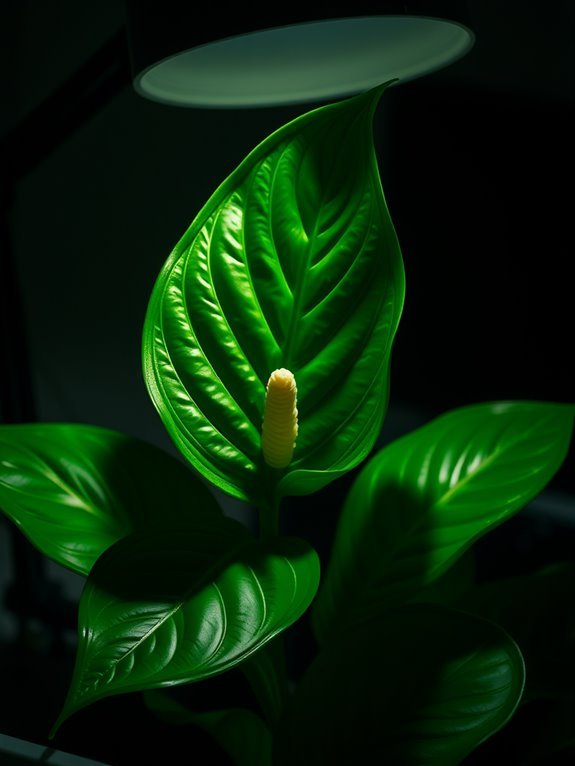 artificial peace lily plant