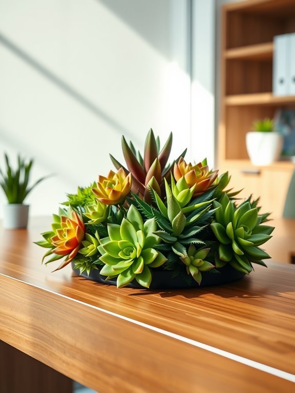 artificial plant decoration set