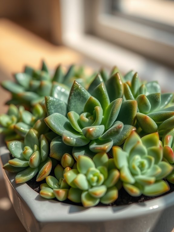 artificial plant display arrangement