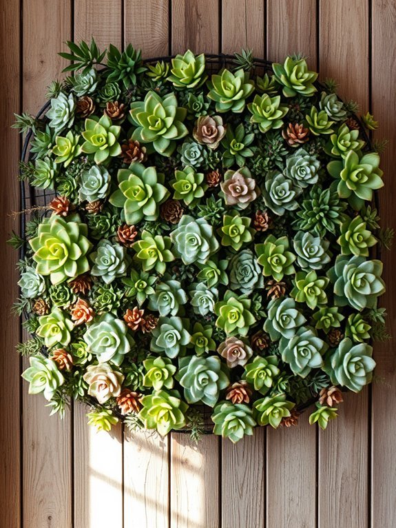 artificial plant wall decor