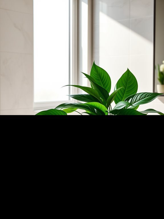 artificial plastic rubber plant
