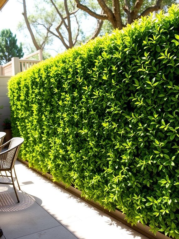 artificial privacy garden fencing