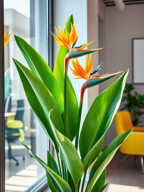 artificial tropical flower decoration