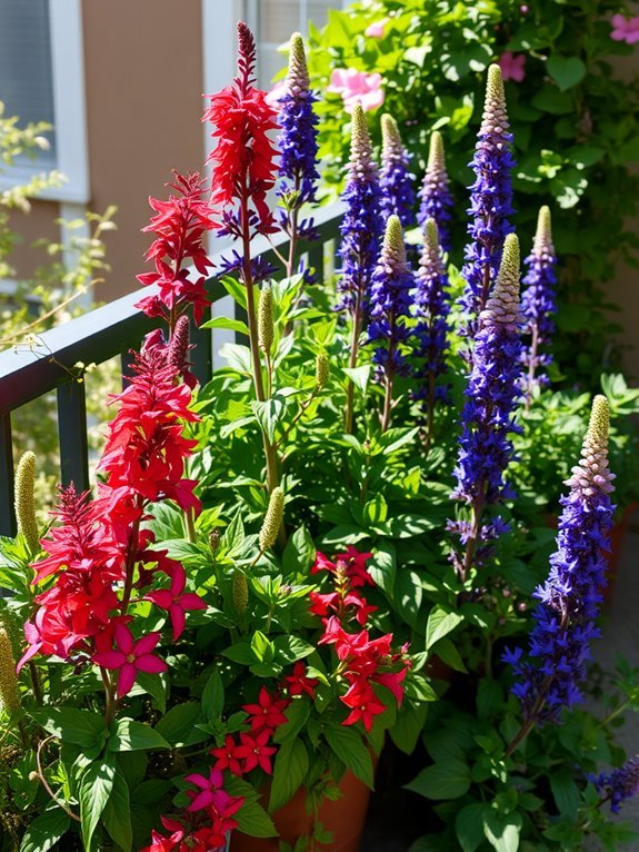 attracting bees with flowers