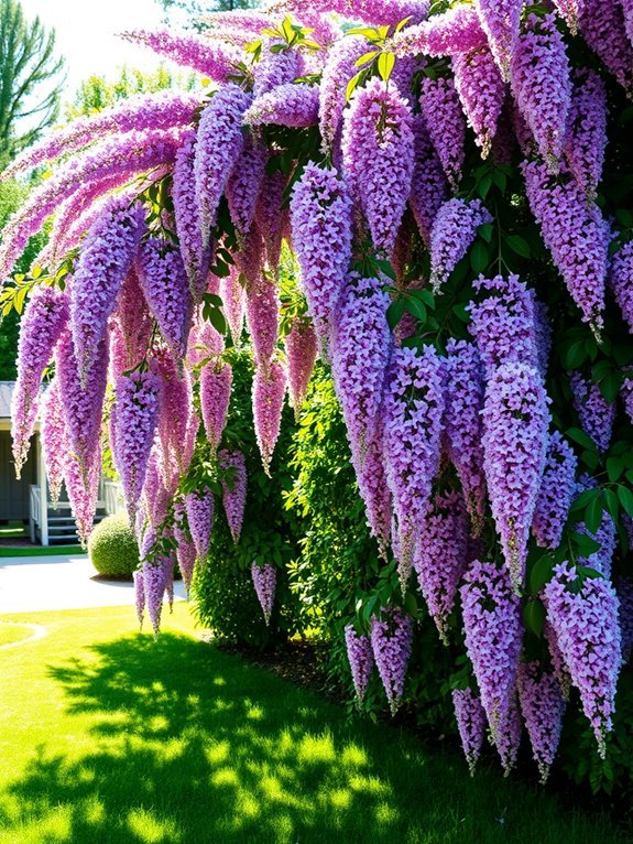attractive flowering shrub