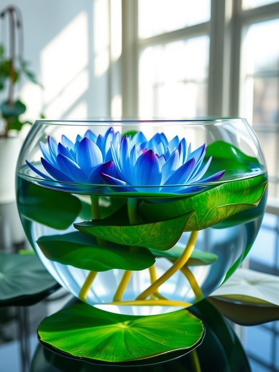 beautiful aquatic flower species