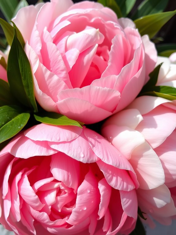 beautiful blooming garden flower