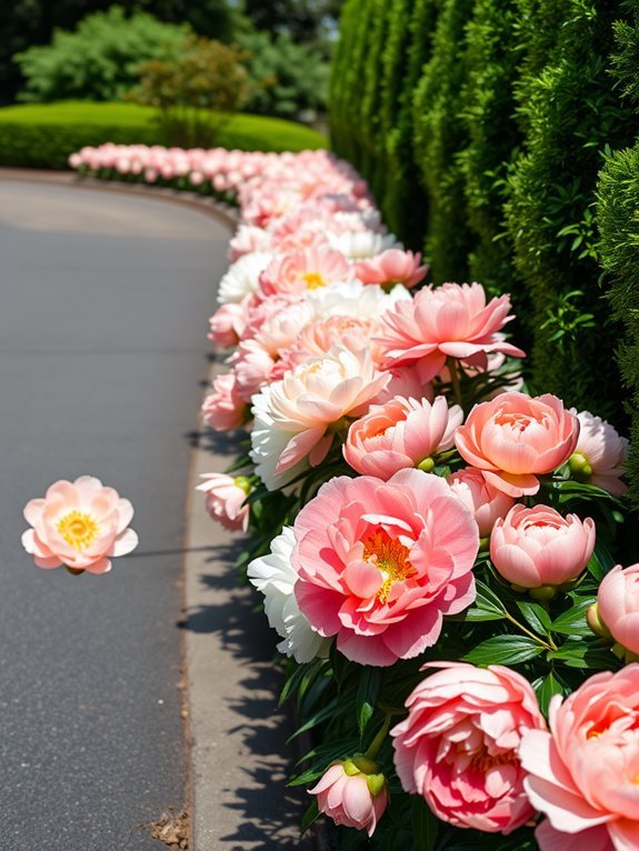 beautiful blooming spring flowers
