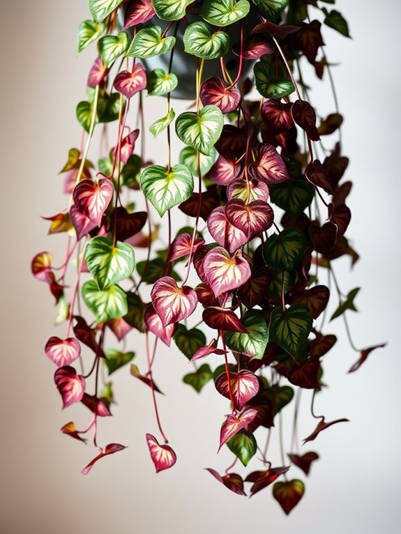 beautiful cascading foliage display