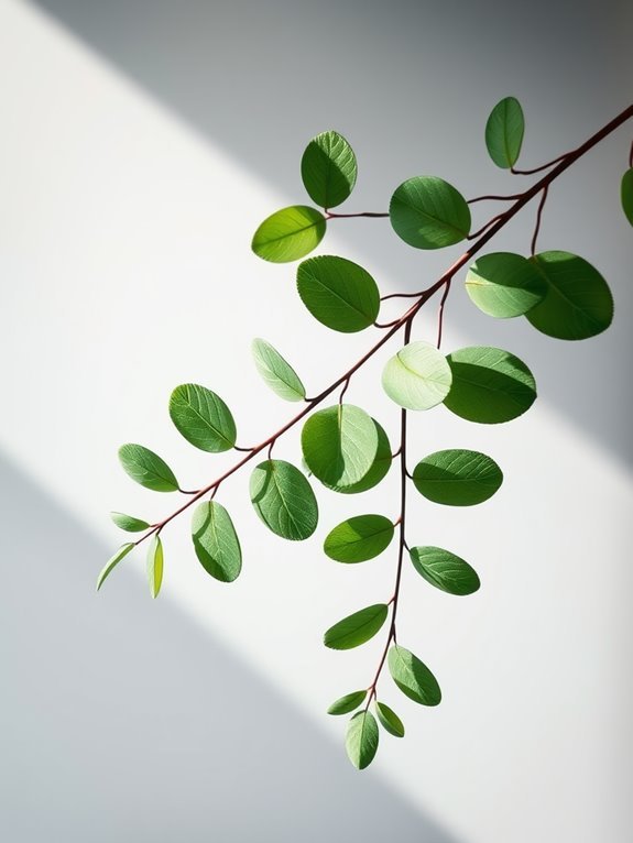 beautiful eucalyptus tree branch