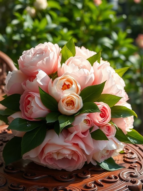beautiful floral arrangement bouquet