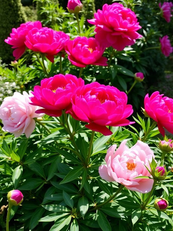 beautiful flowering garden plant