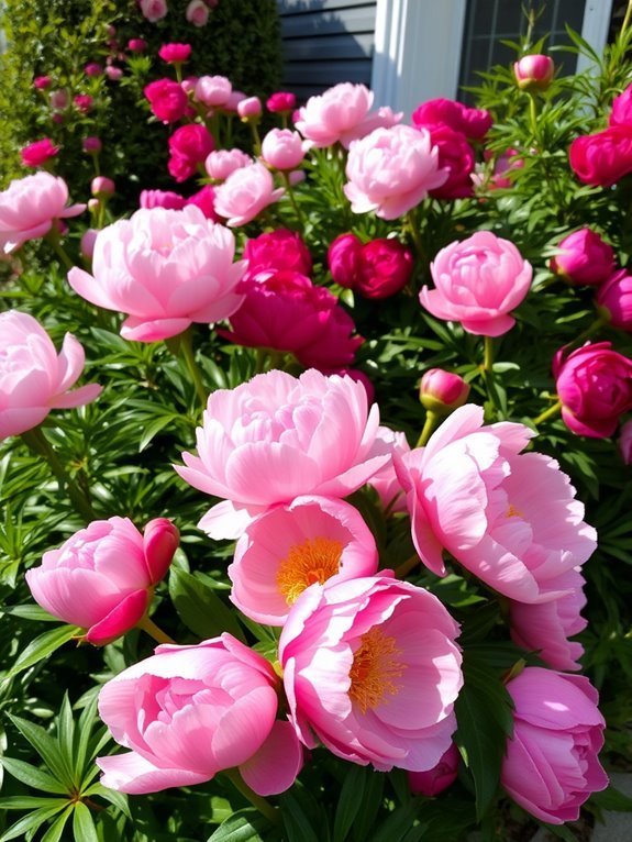 beautiful flowering garden plant