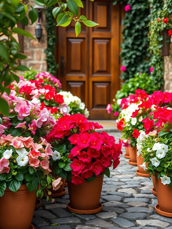 beautiful flowering houseplants