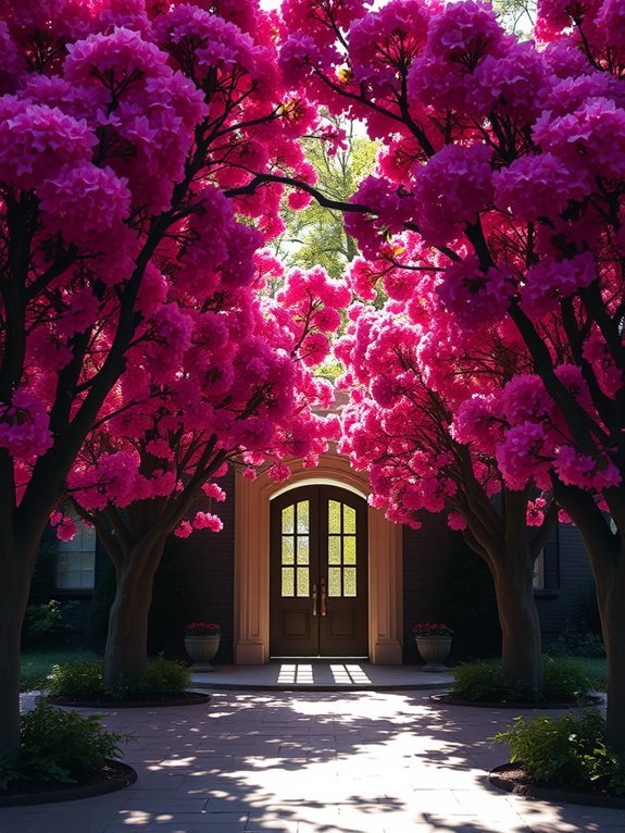 beautiful flowering tree