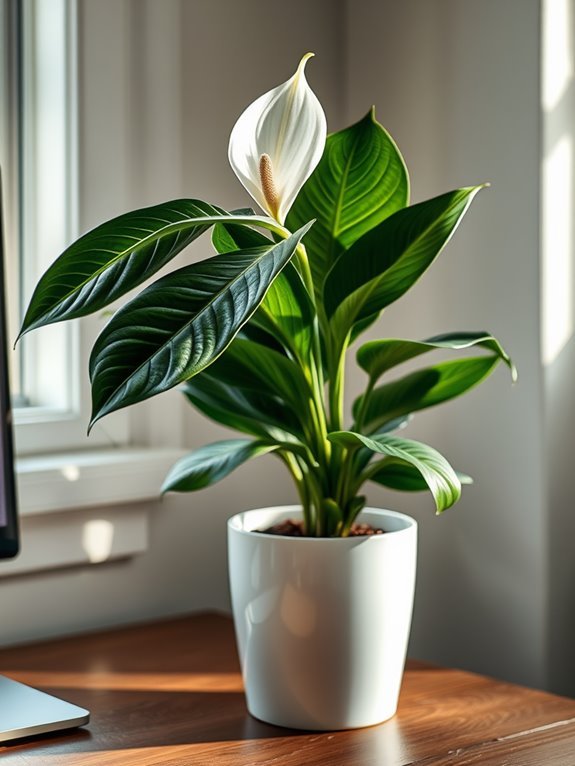 beautiful indoor flowering plant