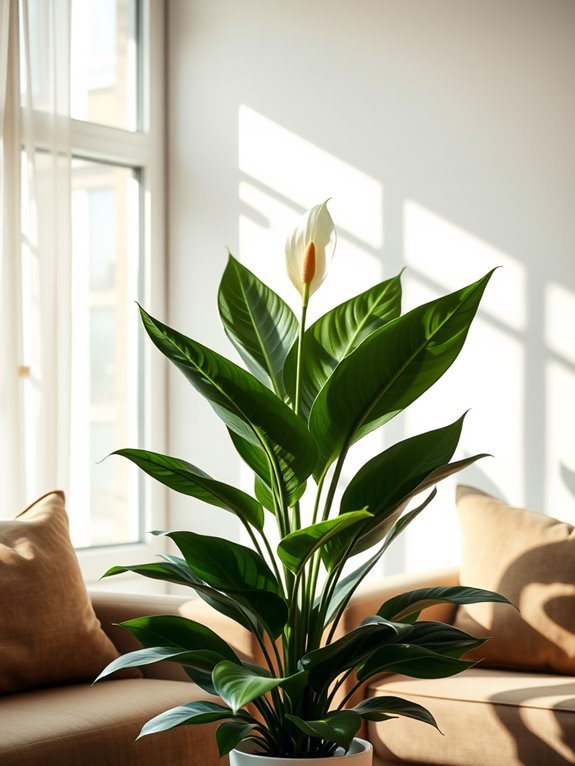 beautiful indoor flowering plant