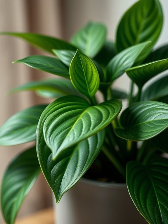 beautiful indoor houseplant