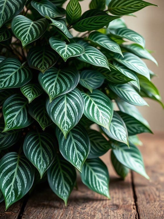 beautiful ornamental houseplant