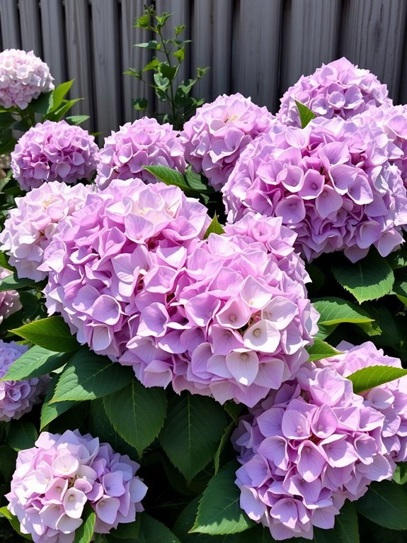 beautiful silk hydrangea arrangement