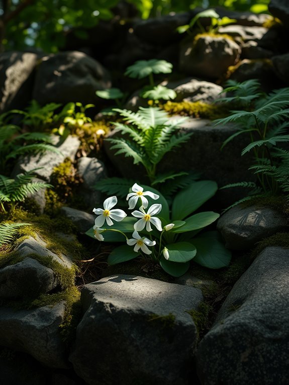 beautiful three petaled flower
