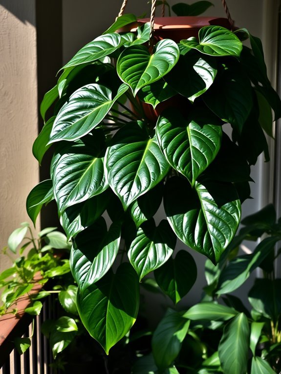 beautiful trailing houseplant vine