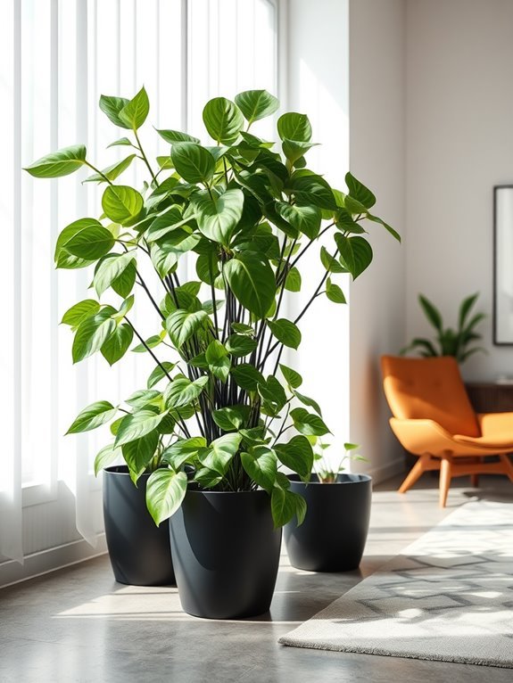 beautiful trailing houseplant vine